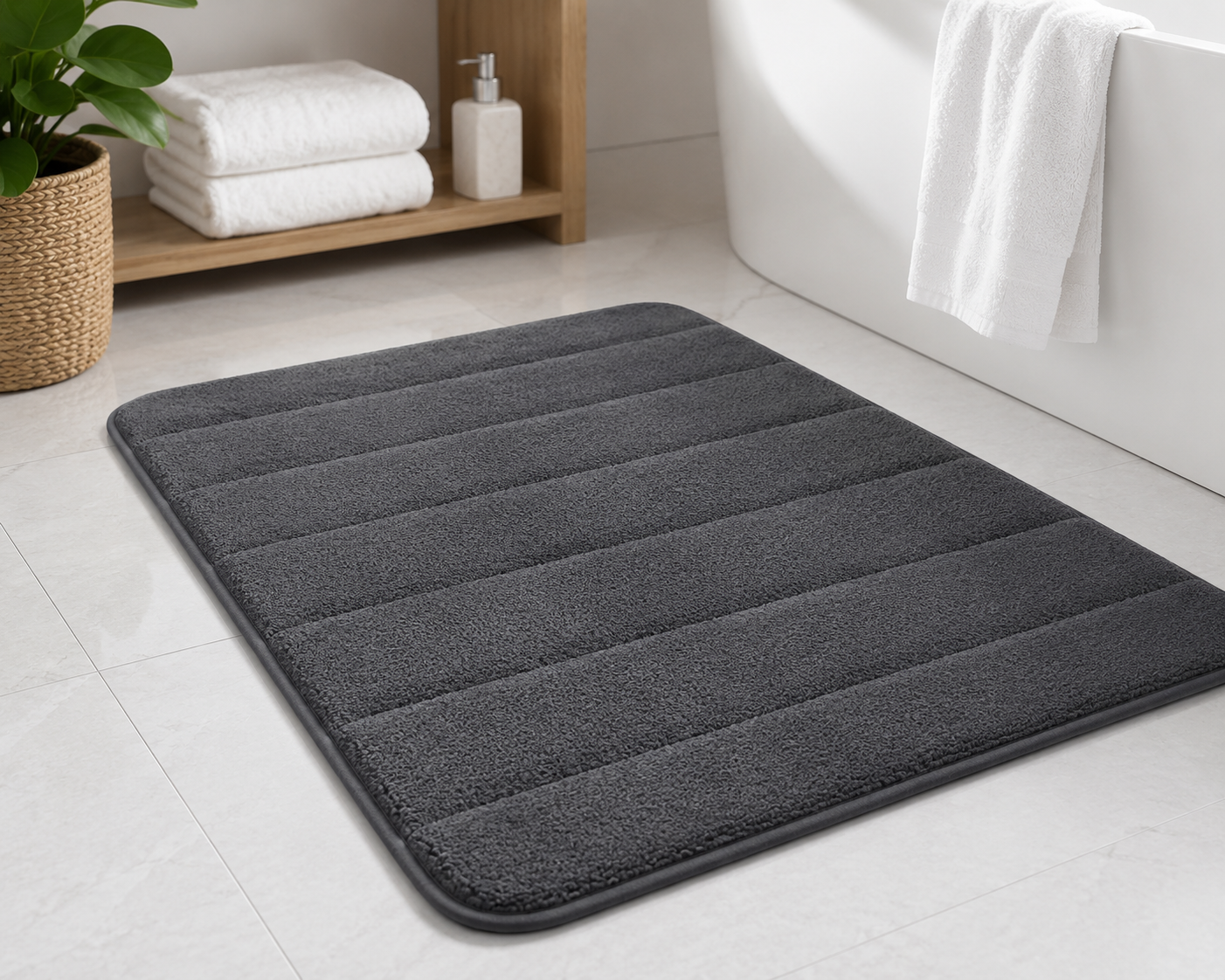 Non-Slip Absorbent Bath Mat