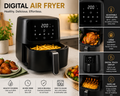 Digital Air Fryer with Adjustable Temperature Control